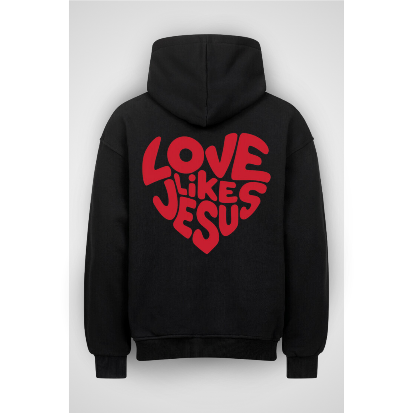 LIKEJESUS | Oversized Hoodie (back print edition)
