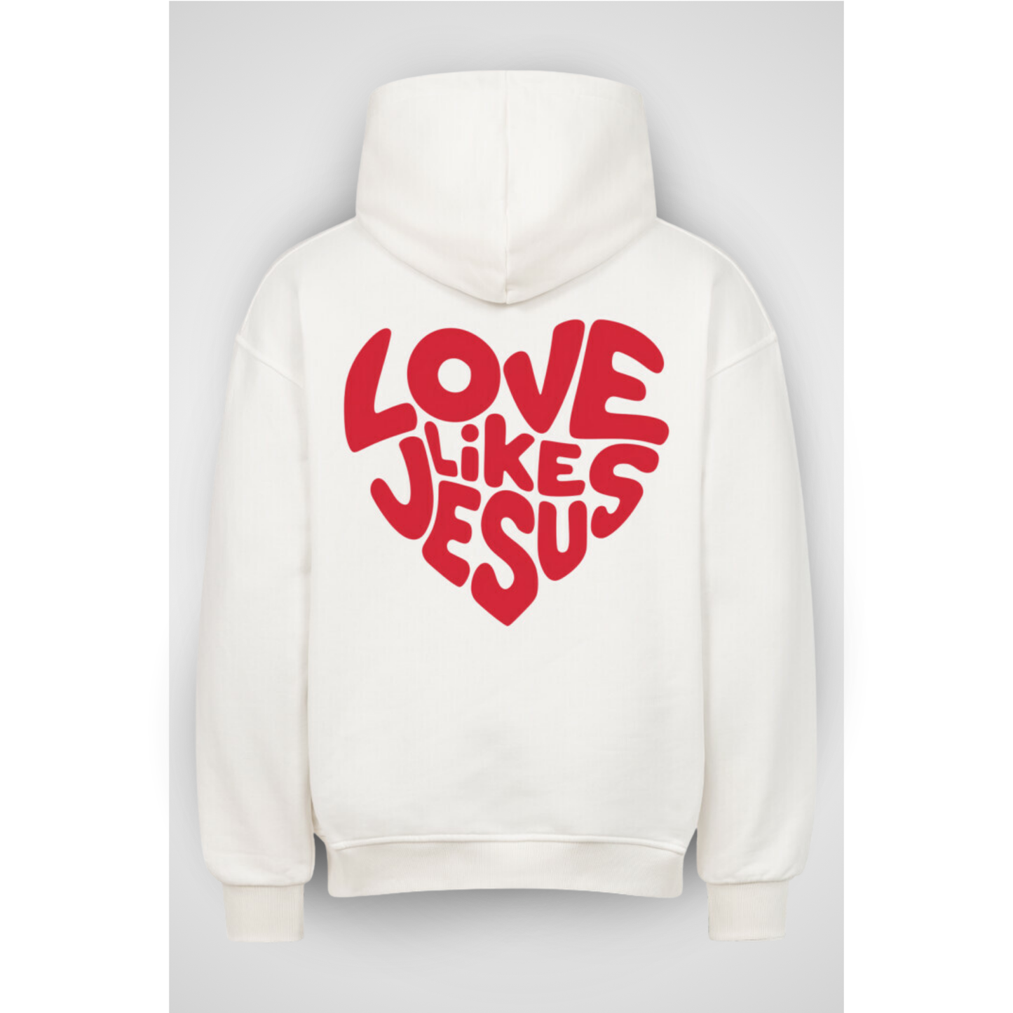 LIKEJESUS | Oversized Hoodie (back print edition)