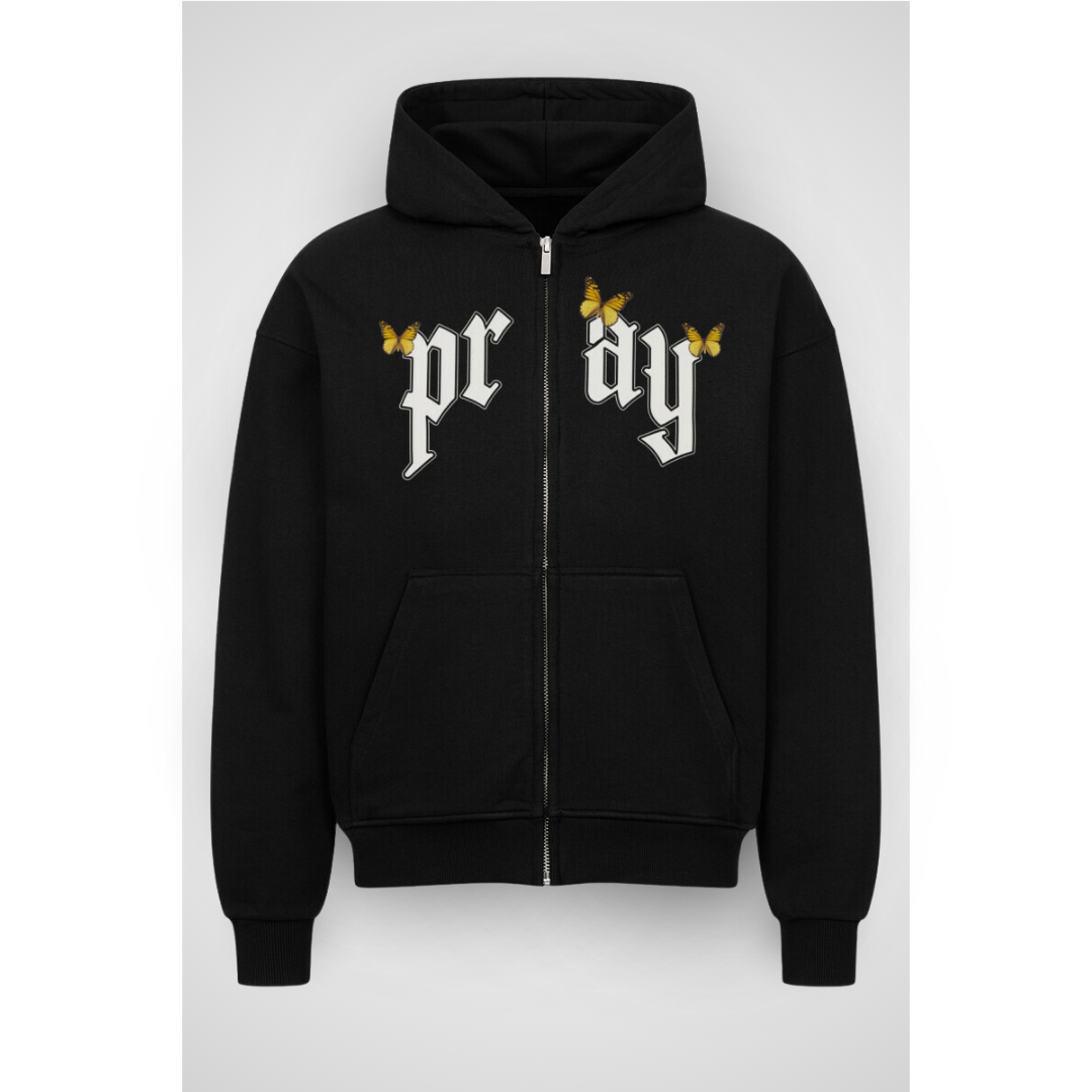 PRAY | Oversized Zipper