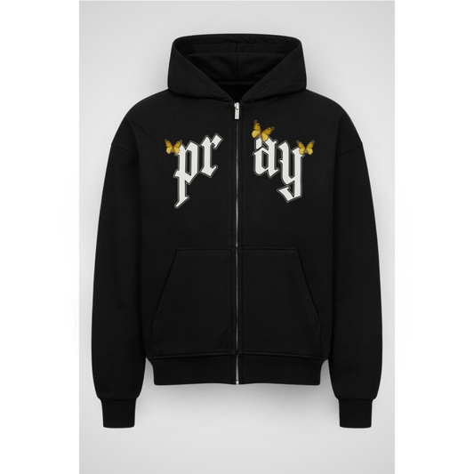 PRAY | Oversized Zipper