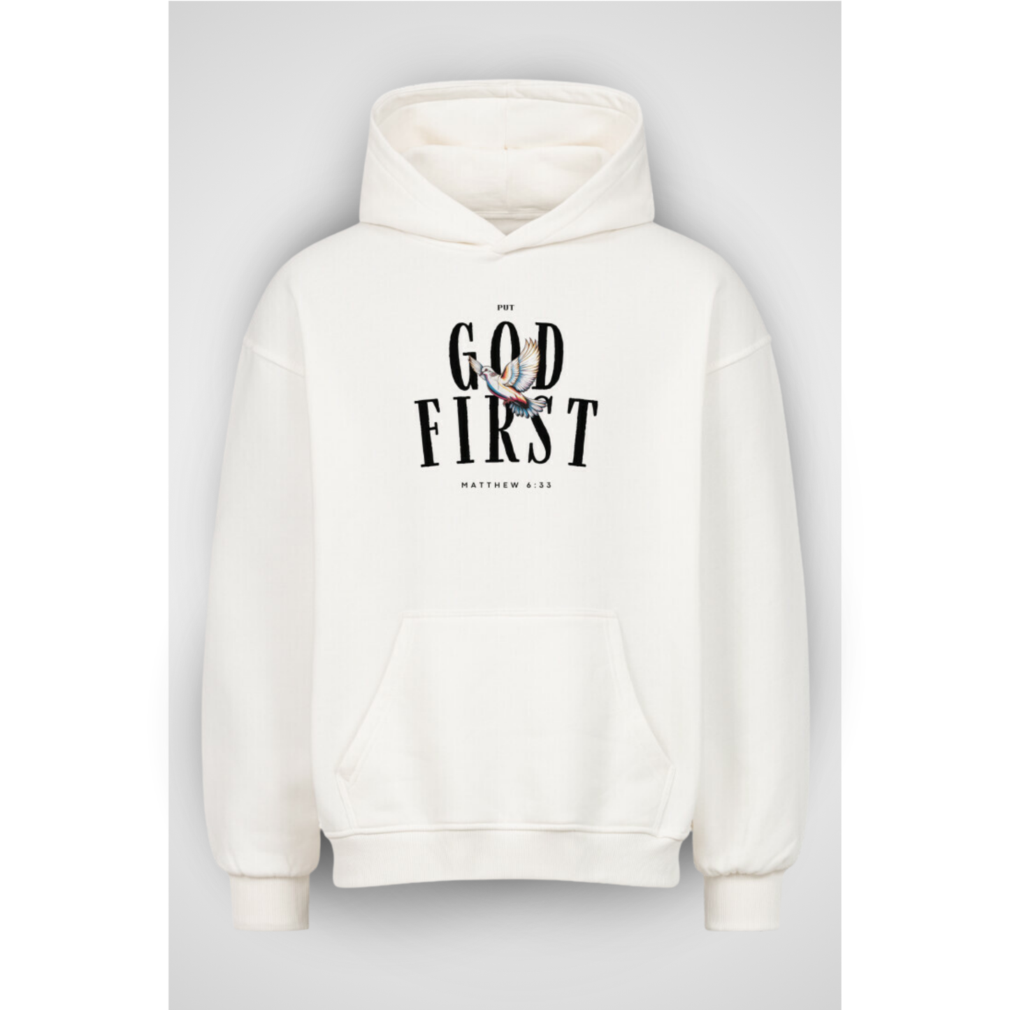PUT GOD FIRST | Oversized Hoodie