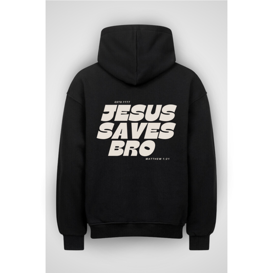 JESUS SAVES | Oversized hoodie