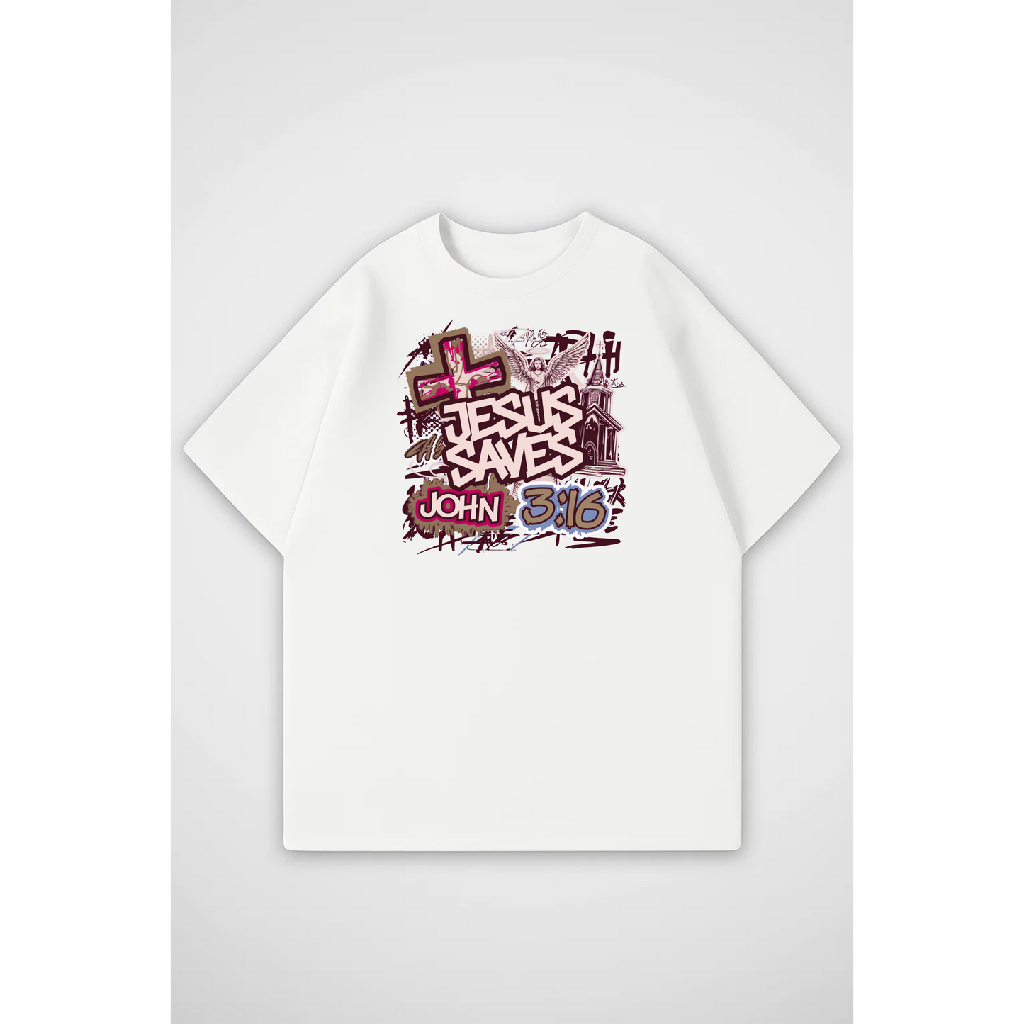 JOHN 3:16 | Oversized T-Shirt
