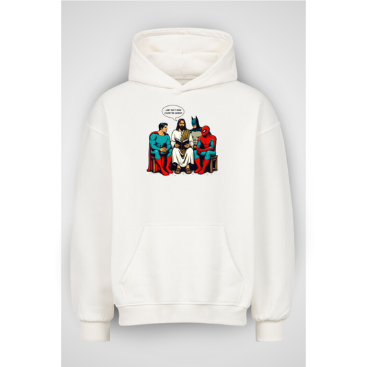 "That's how I saved the world" | Oversized hoodie