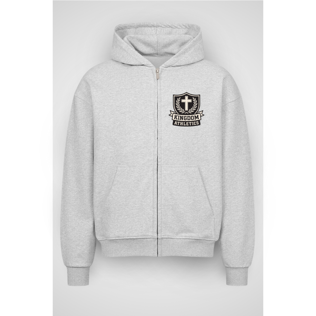 ATLETHICS | Oversized Zipper Hoodie
