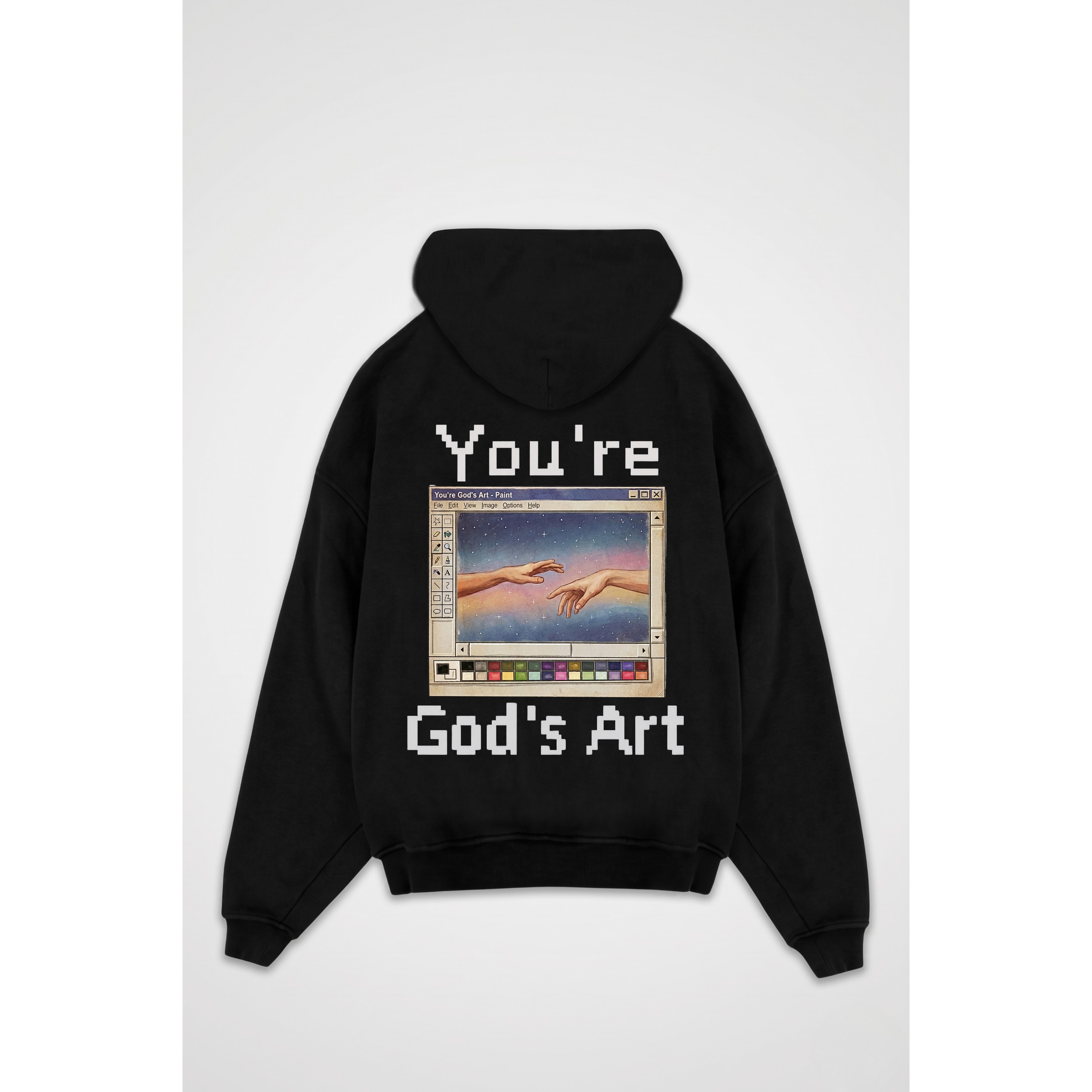 GODS ART | Oversized Zipper Hoodie – TRUESENSE