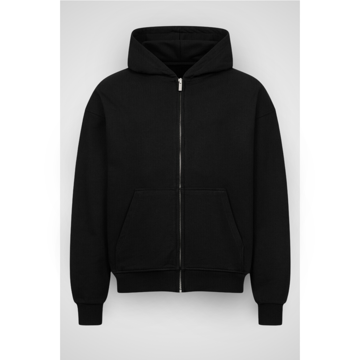 LVSU | Oversized zipper hoodie