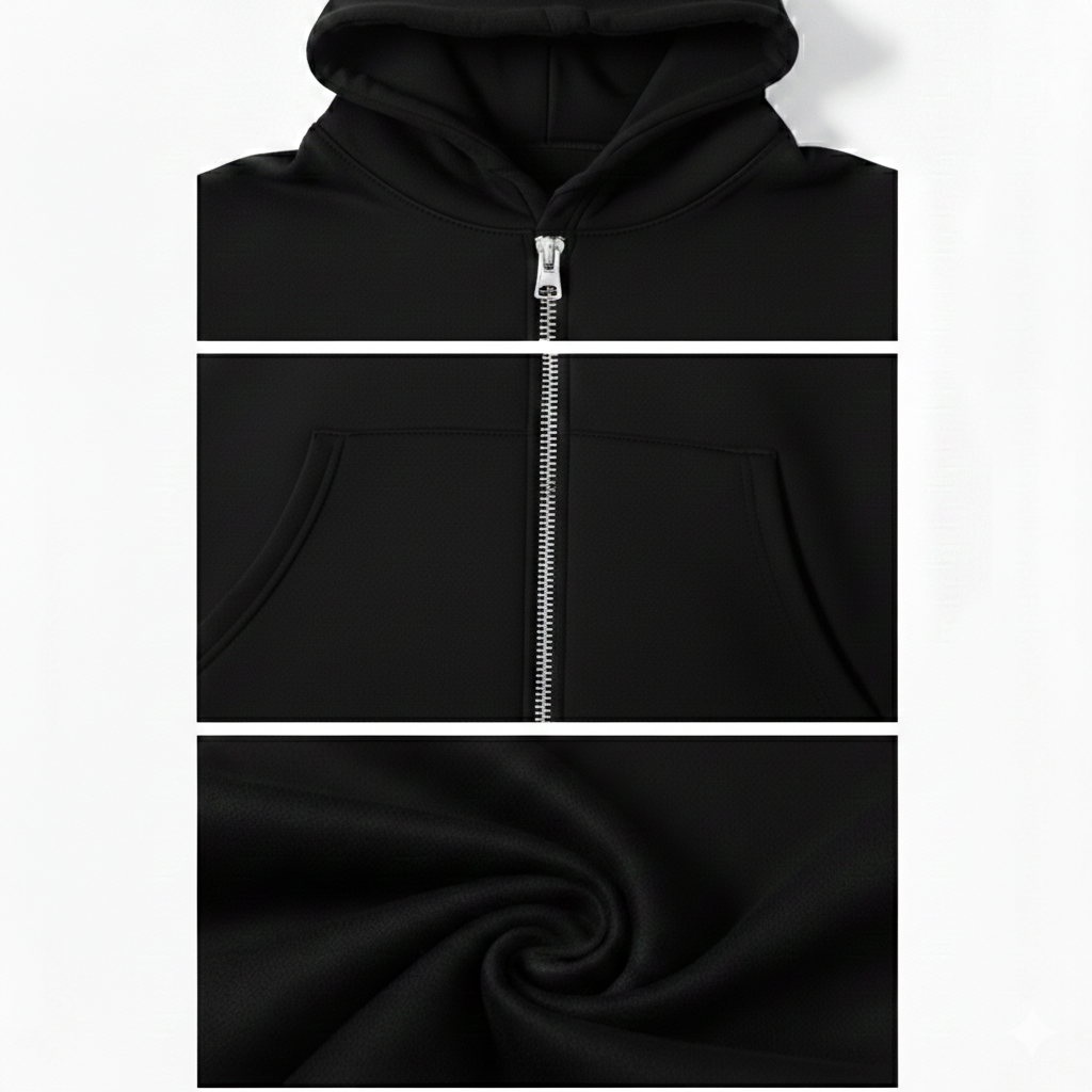 ARCH URIEL | Oversized Zipper Hoodie