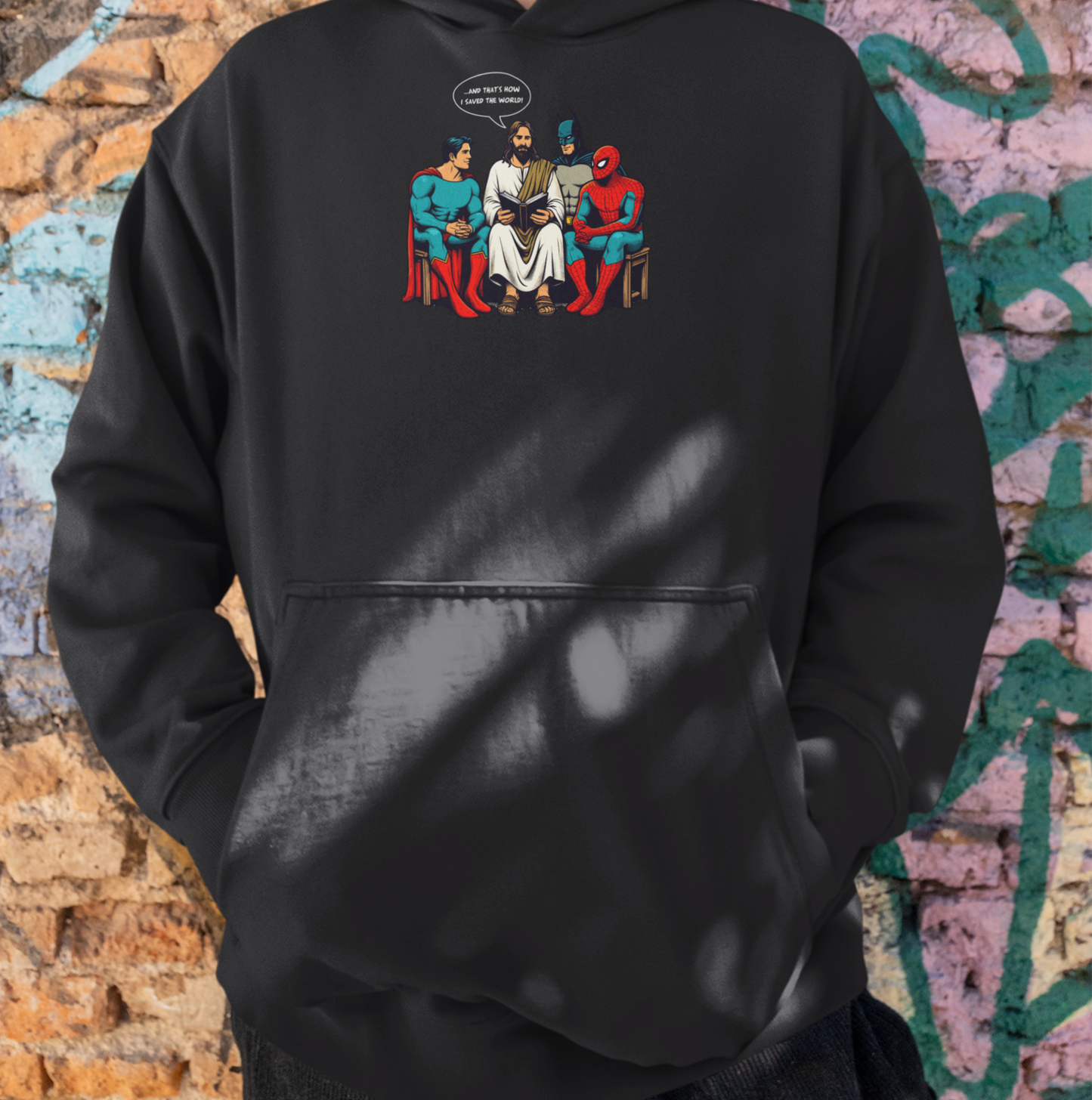 "That's how I saved the world" | Oversized Hoodie