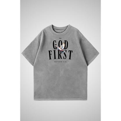 PUT GOD FIRST | Oversized T-Shirt
