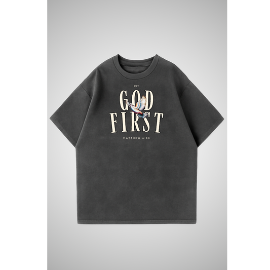 PUT GOD FIRST | Oversized T-Shirt