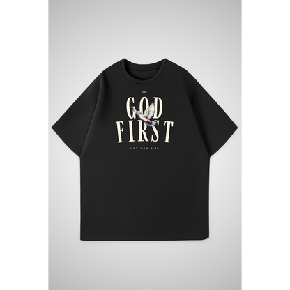 PUT GOD FIRST | Oversized T-Shirt