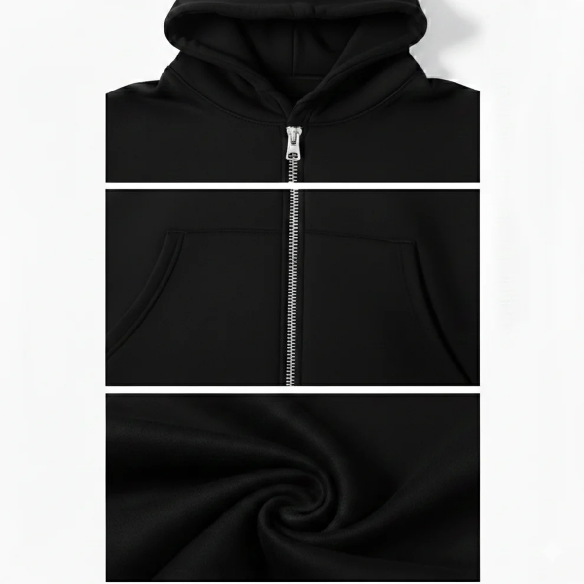 WARRIOR | Oversized Zipper Hoodie
