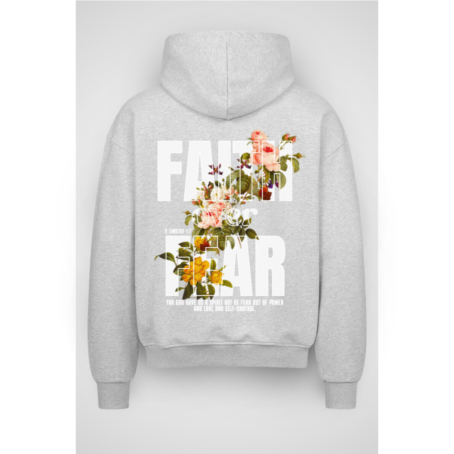 FAITH | Sweat à capuche zippé surdimensionné