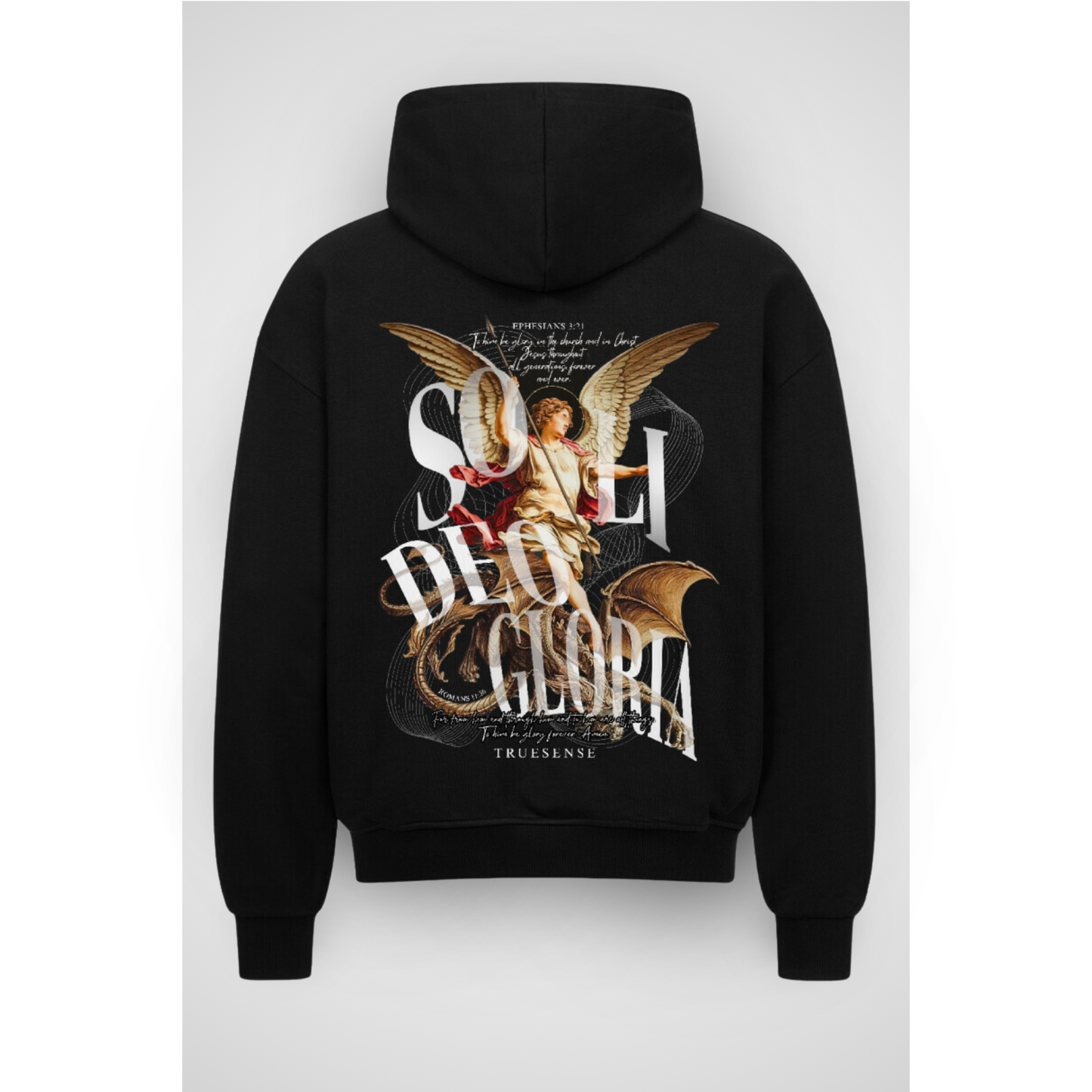 GLORY | Sweat à capuche zippé surdimensionné