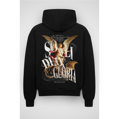 GLORY | Sweat à capuche zippé surdimensionné