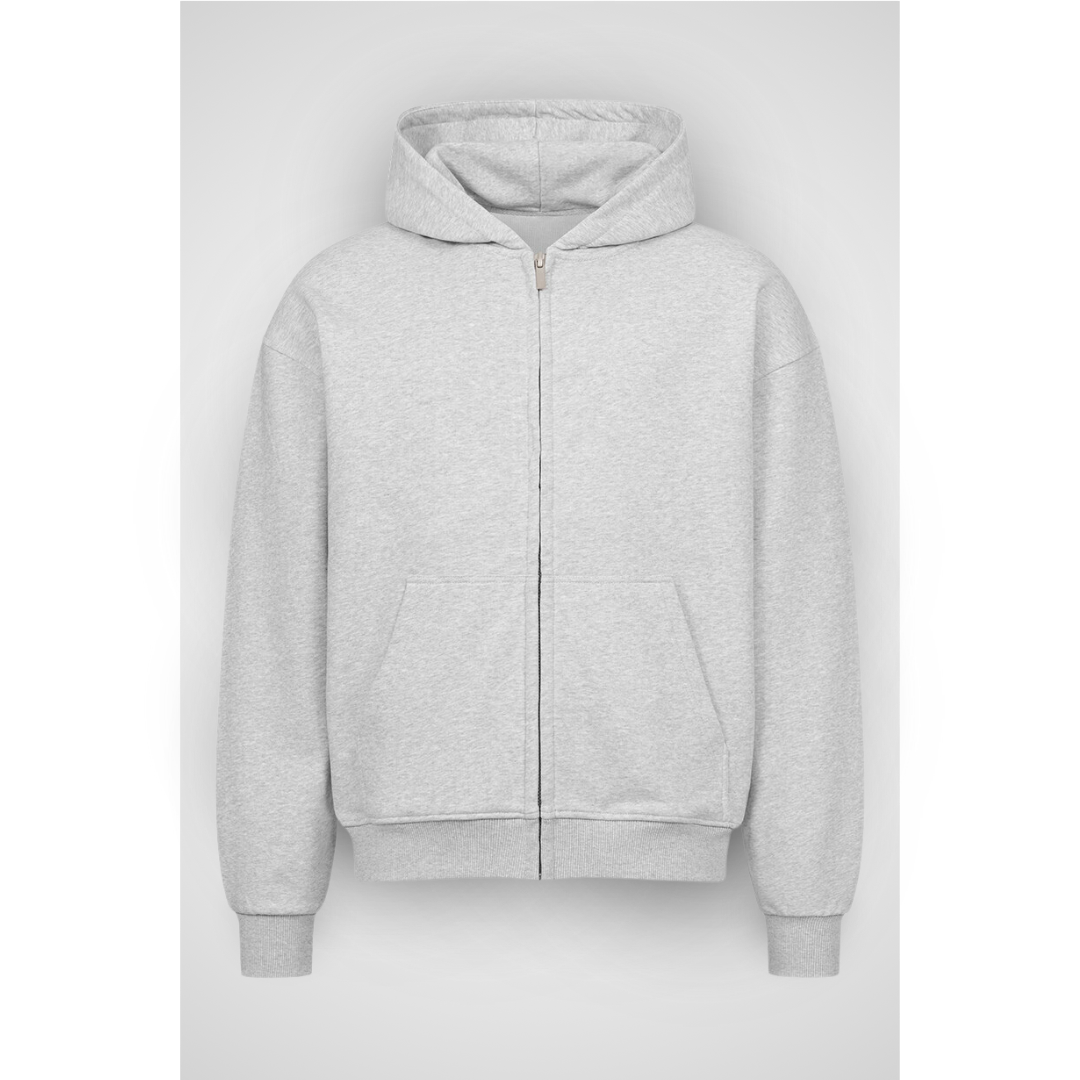 FTH4 | Oversized Zipper Hoodie