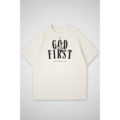 PUT GOD FIRST | Oversized T-Shirt
