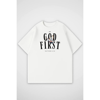 PUT GOD FIRST | Oversized T-Shirt