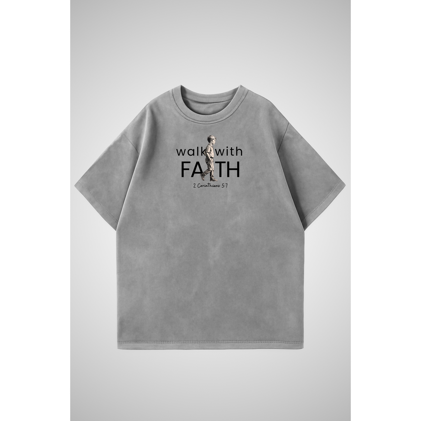 FAITHWALK | Premium Oversized T-Shirt