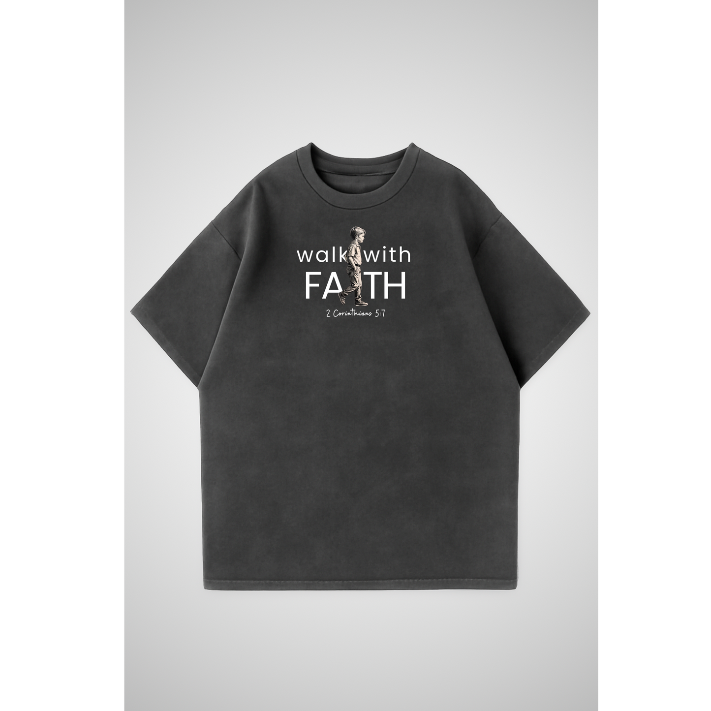 FAITHWALK | Premium Oversized T-Shirt