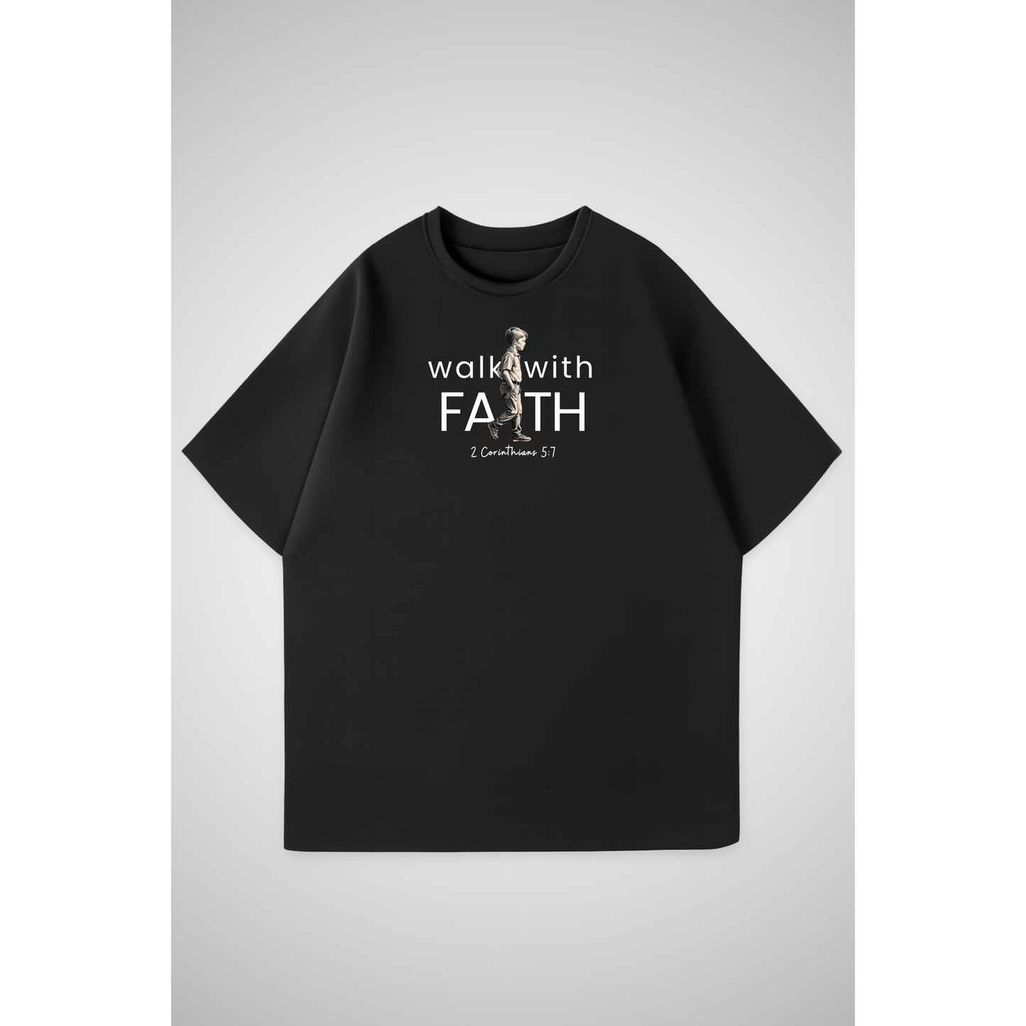 FAITHWALK | Premium Oversized T-Shirt