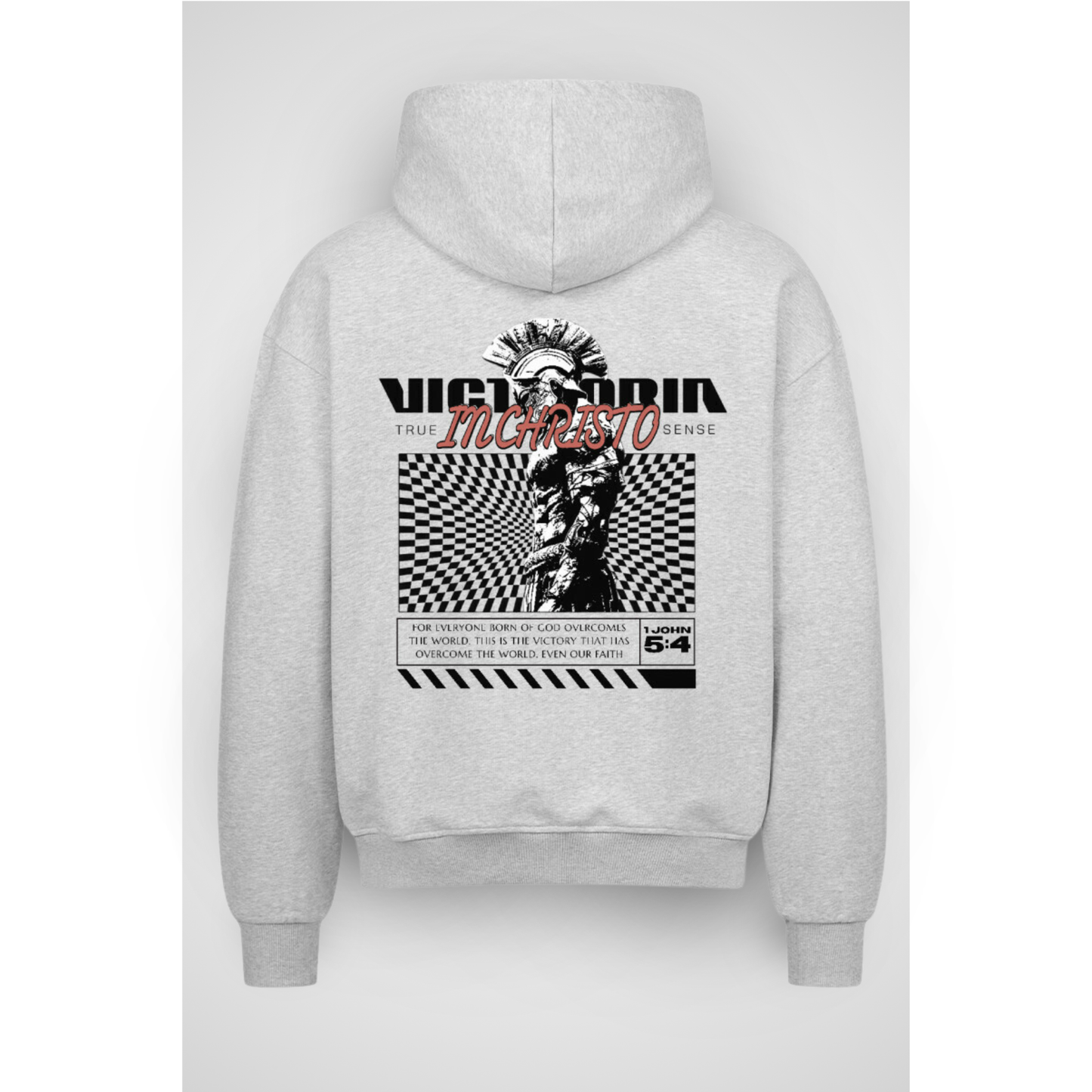 VICT | Sweat à capuche zippé surdimensionné