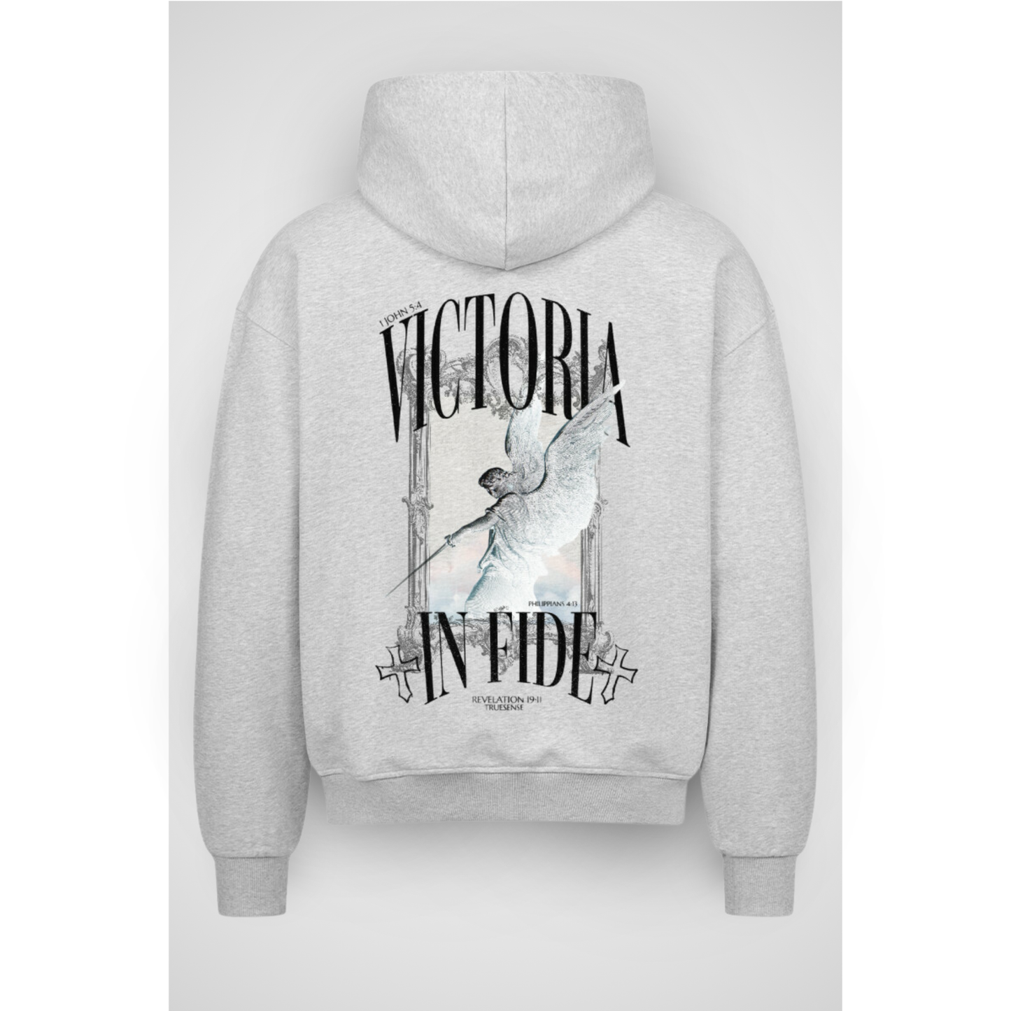 VICTORIA | Sweat à capuche zippé surdimensionné