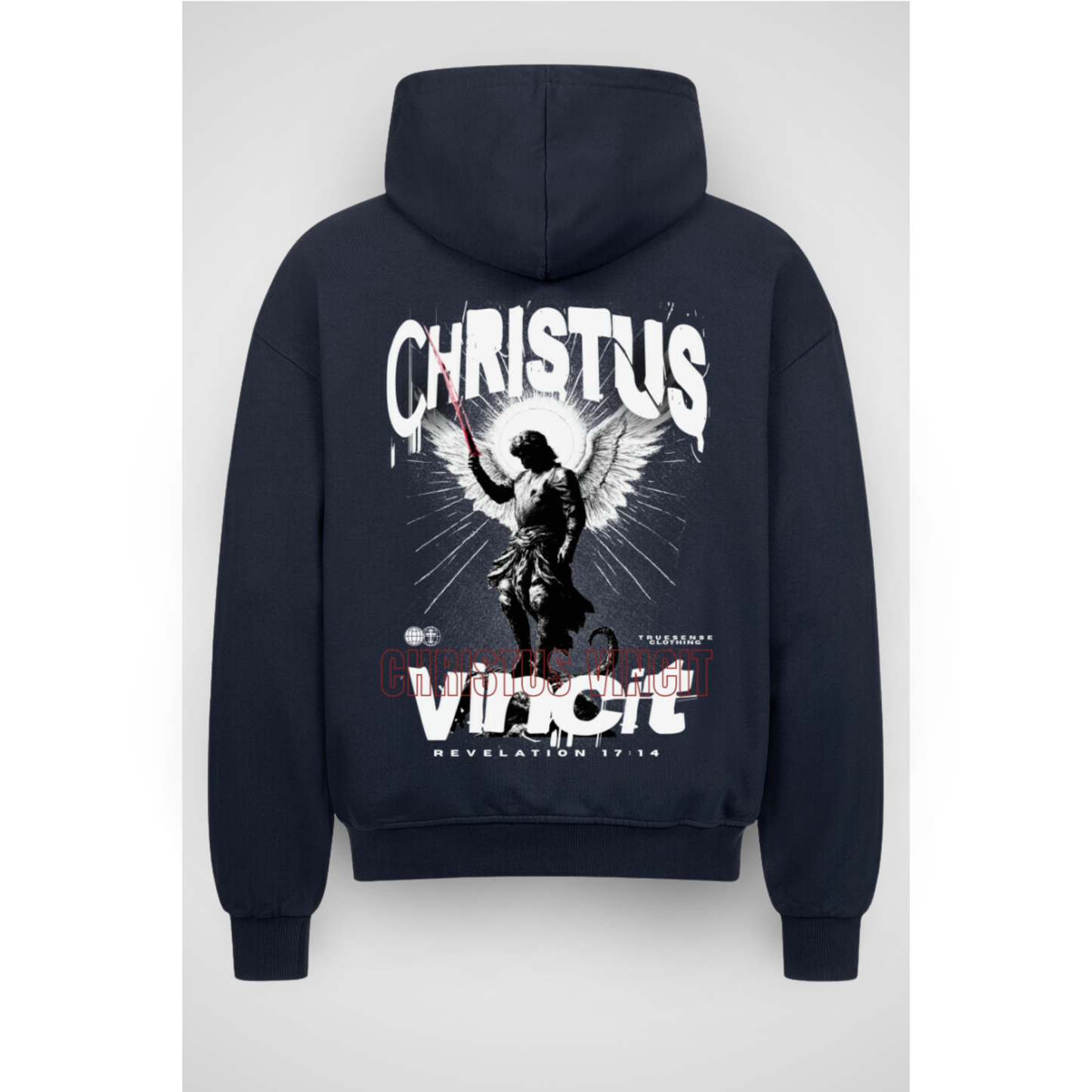 VINCITE | Sweat à capuche zippé surdimensionné