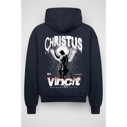 VINCITE | Sweat à capuche zippé surdimensionné