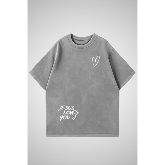 JESUS LOVES YOU | Oversized T-Shirt