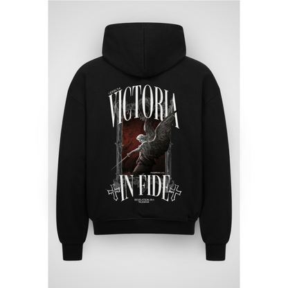 VICTORIA | Sweat à capuche zippé surdimensionné