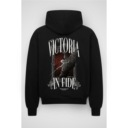 VICTORIA | Oversized zipper hoodie