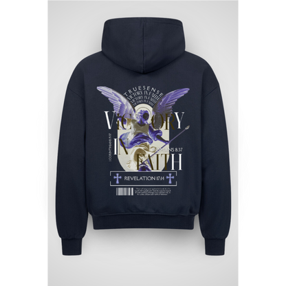 VCTRYFAITH II | Oversized Zipper Hoodie