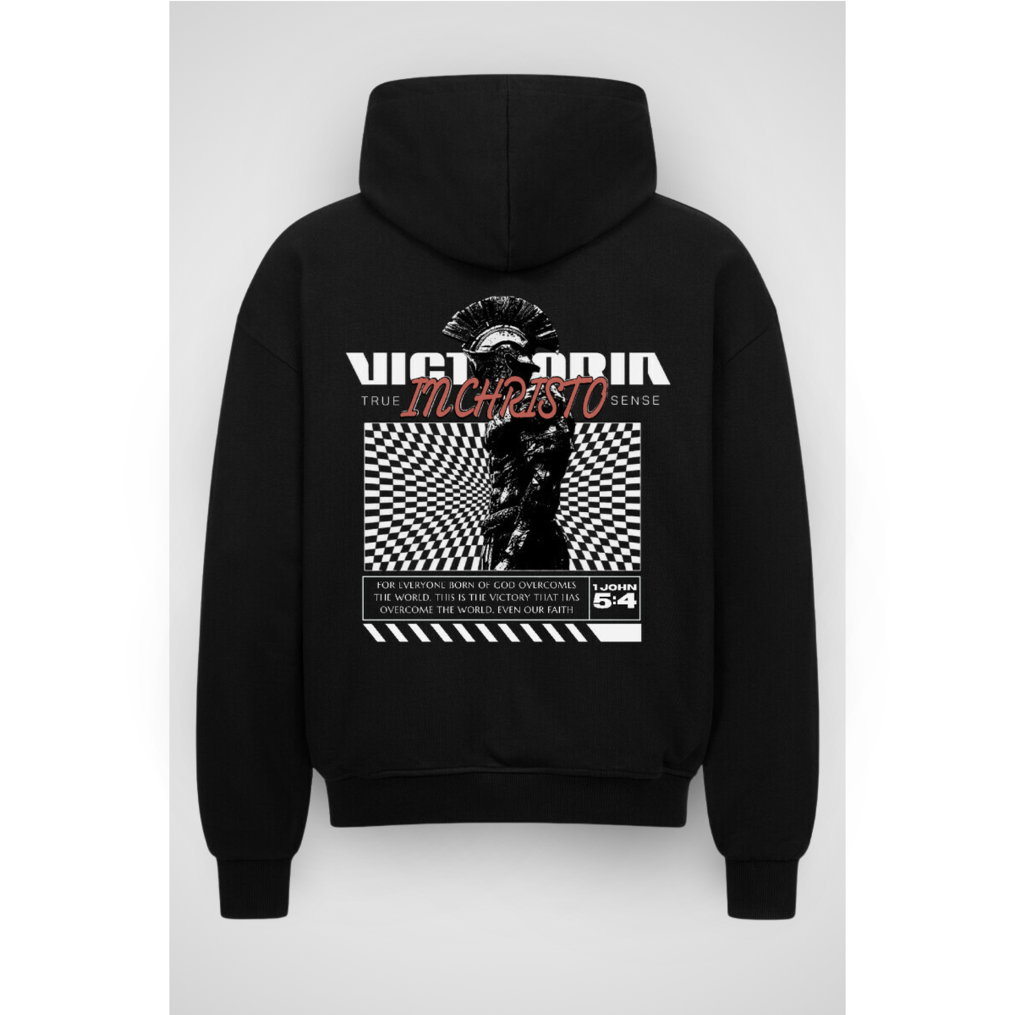 VICT | Sweat à capuche zippé surdimensionné