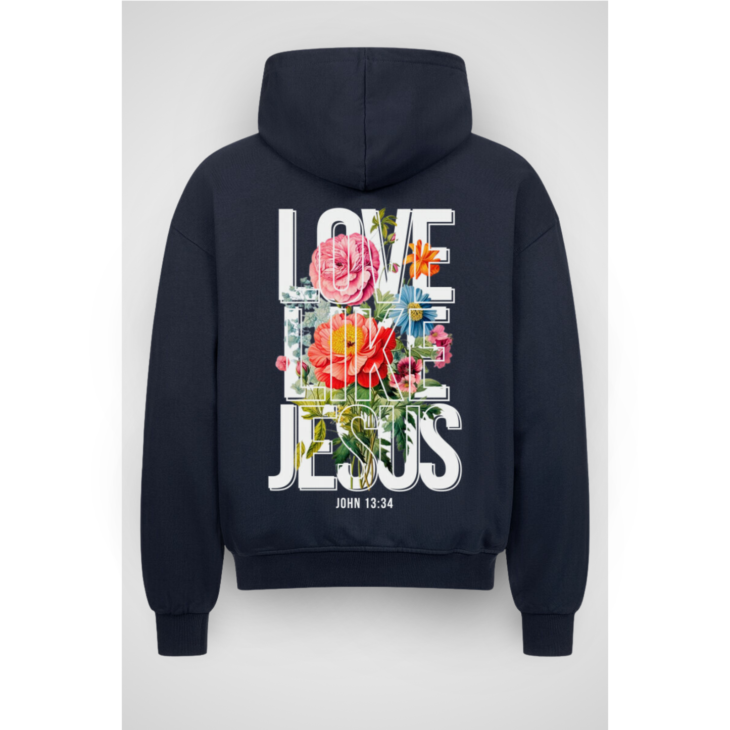 LOVELIKE | Sweat à capuche zippé surdimensionné