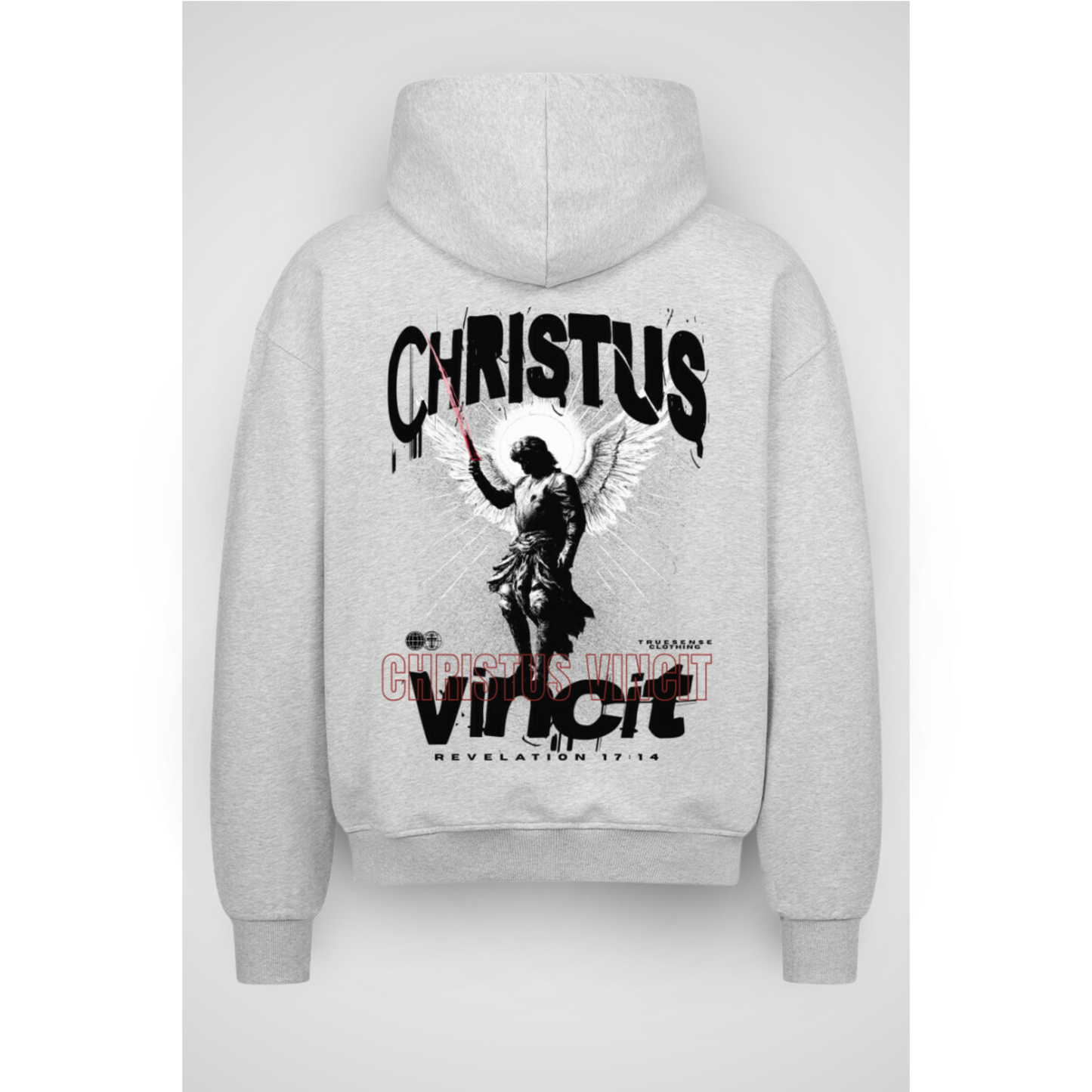 VINCITE | Sweat à capuche zippé surdimensionné