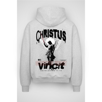VINCITE | Sweat à capuche zippé surdimensionné