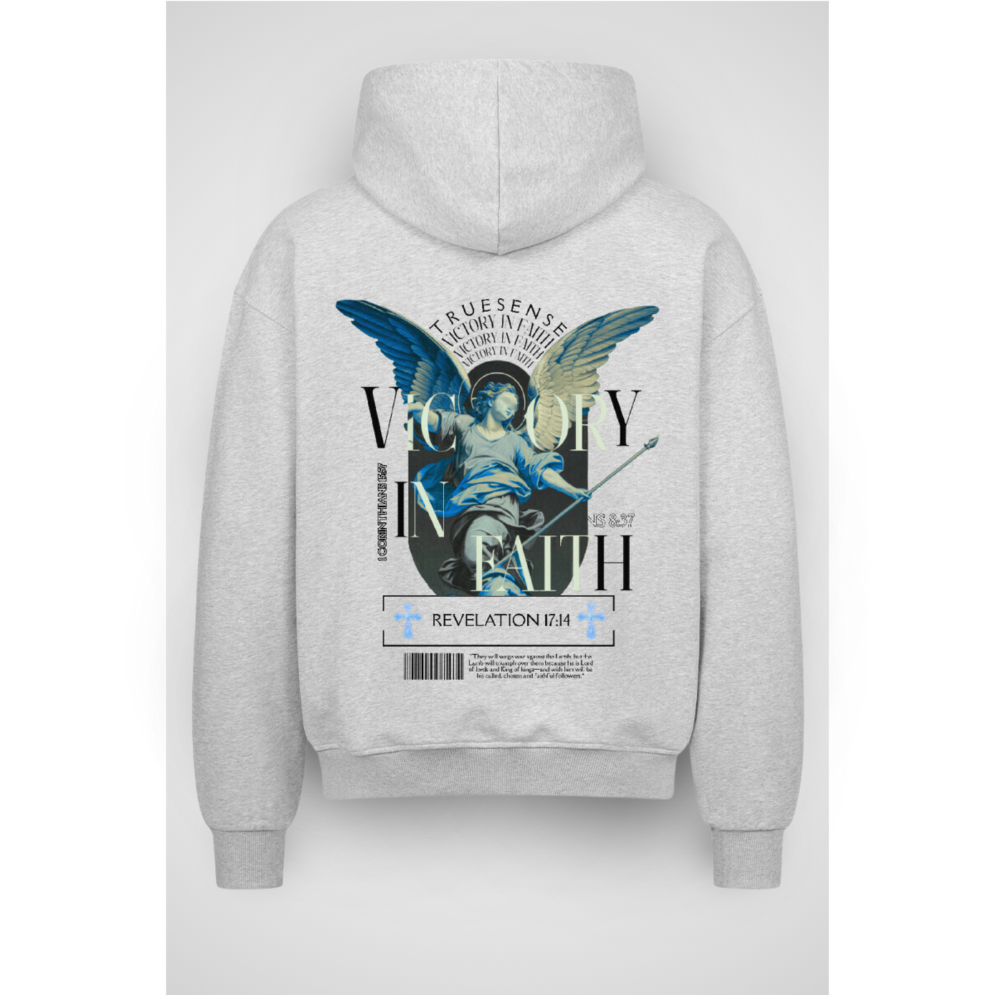 VCTRYFAITH II | Oversized Zipper Hoodie
