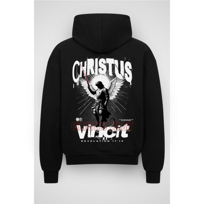VINCITE | Sweat à capuche zippé surdimensionné