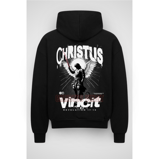 VINCITE | Oversized zipper hoodie