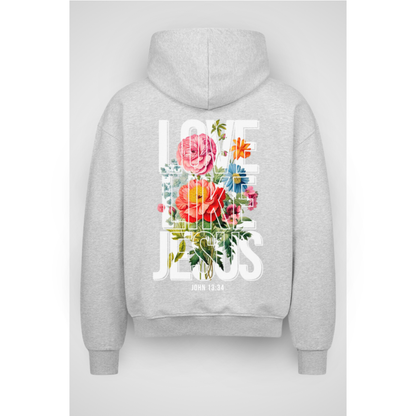 LOVELIKE | Sweat à capuche zippé surdimensionné