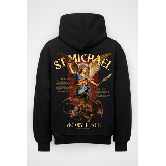 ST.MICHAEL | Oversized Zipper Hoodie
