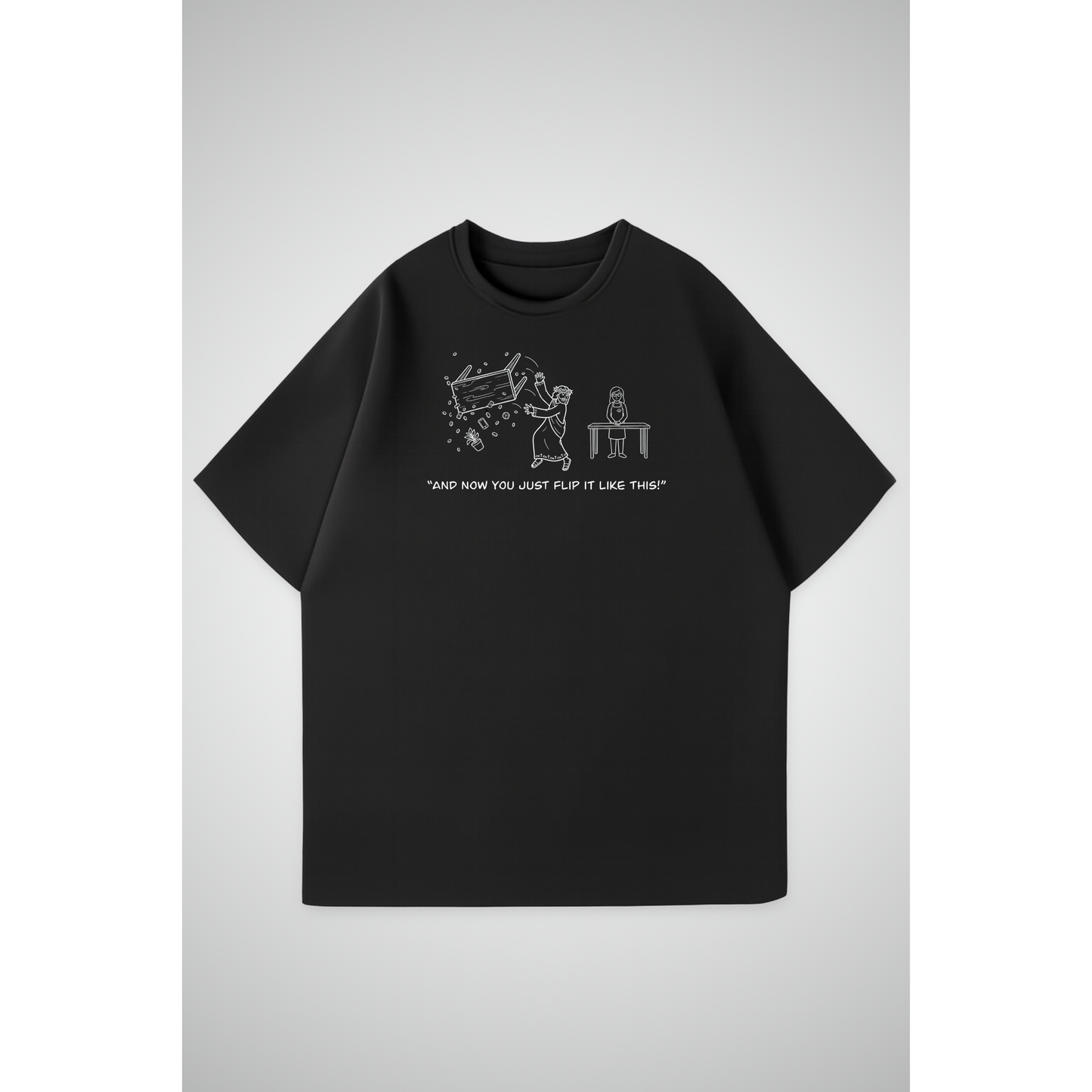 TABLEFLIP | Oversized Shirt