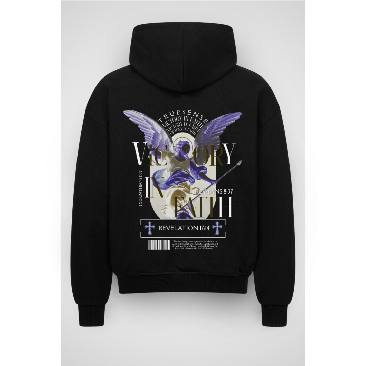 VCTRYFAITH II | Oversized Zipper Hoodie