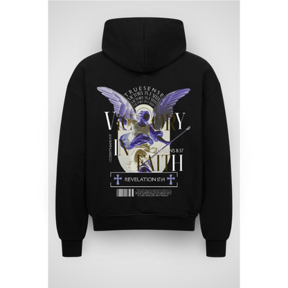 VCTRYFAITH II | Oversized Zipper Hoodie