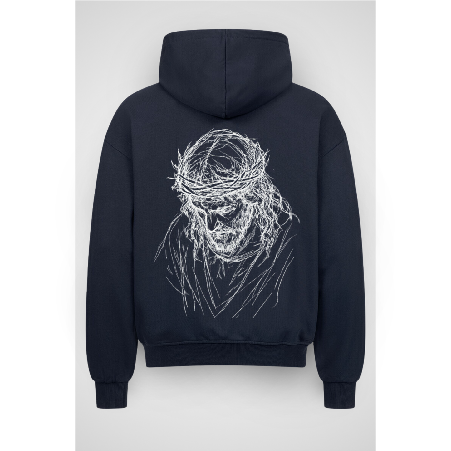 CHRISTIAN | Sweat à capuche zippé surdimensionné