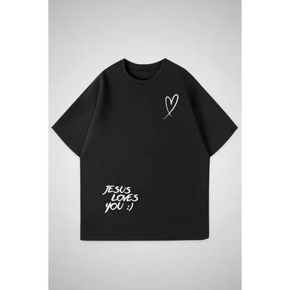 JESUS LOVES YOU | Oversized T-Shirt