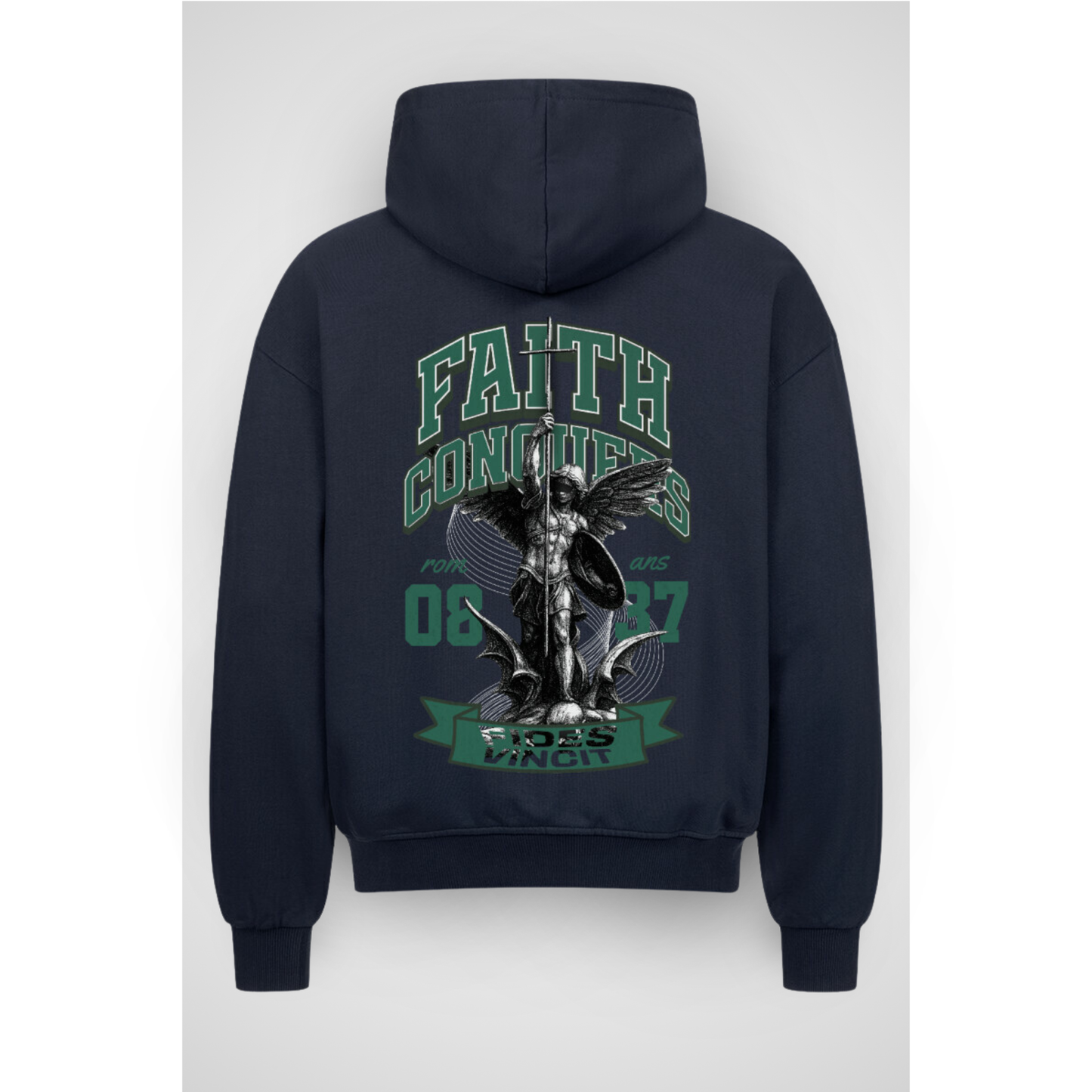 VINCITE | Sweat à capuche zippé surdimensionné