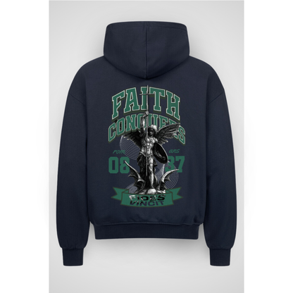 VINCITE | Sweat à capuche zippé surdimensionné